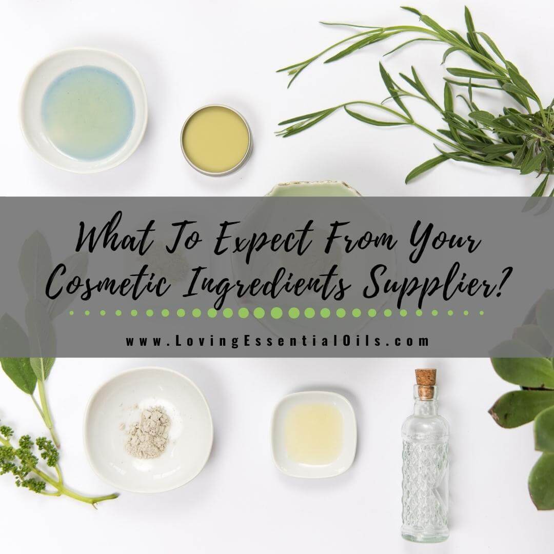 Things To Expect From Your Cosmetic Ingredients Supplier