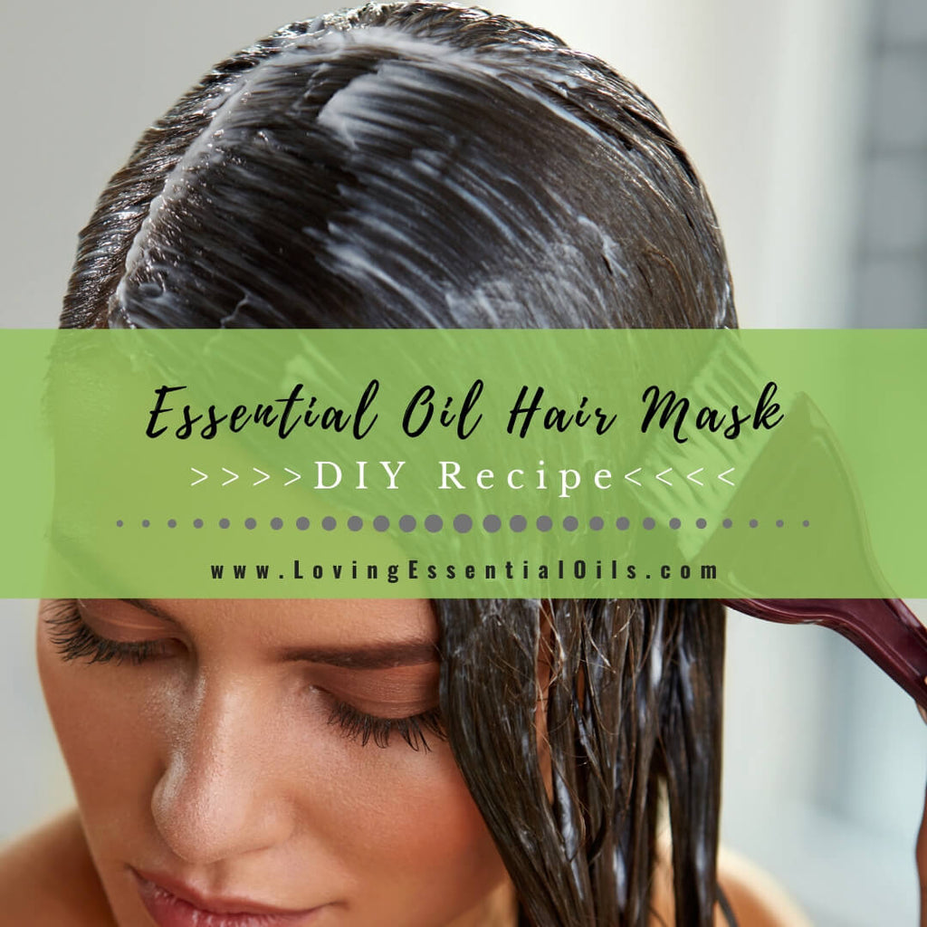 DIY Essential Oil Hair Mask Recipe with Lavender and Rosemary