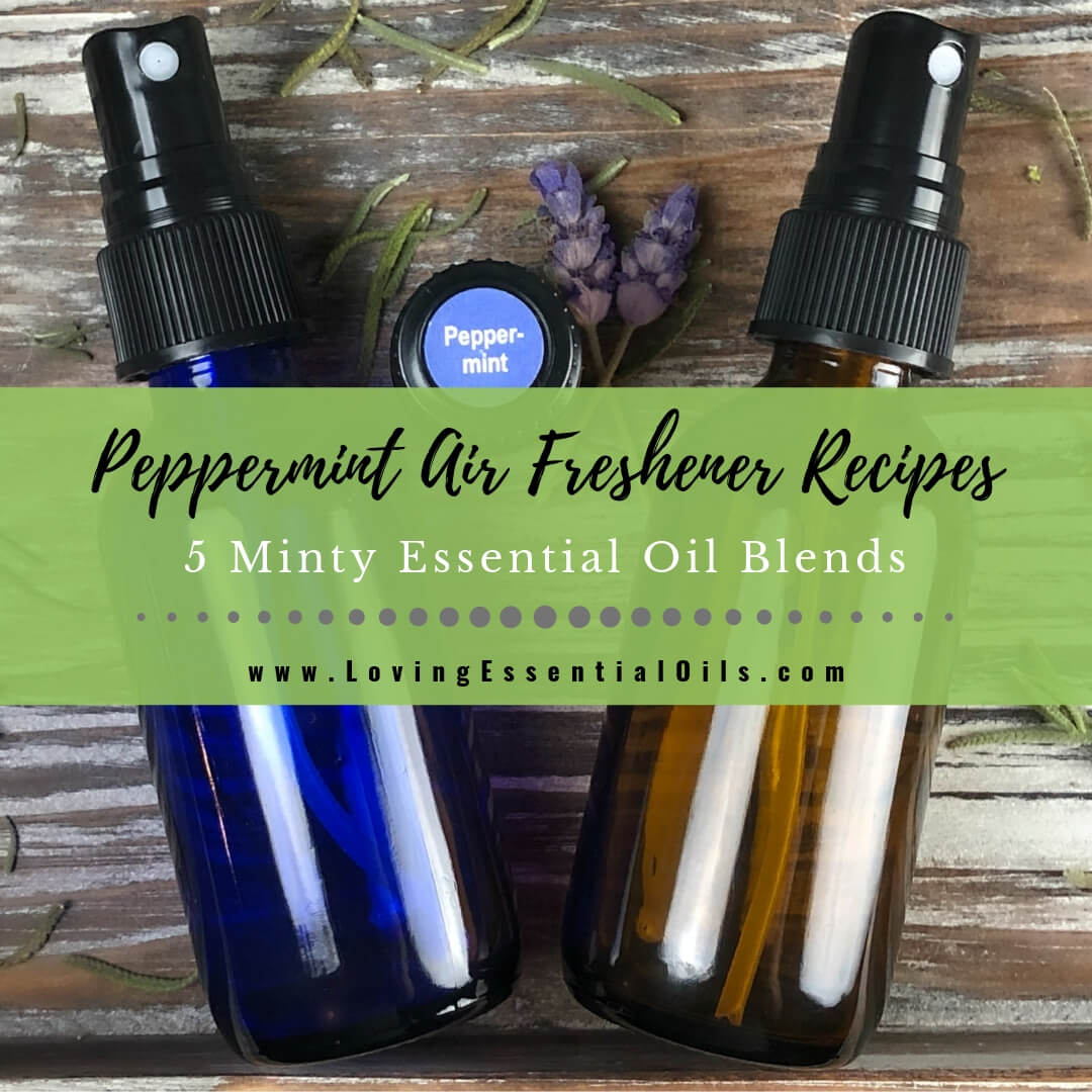 Peppermint Air Freshener Recipes - DIY Mint Oil Room Sprays