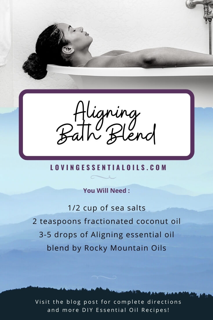 Aligning Bath Blend - Relaxing Essential Oil Blend for Bathing by Loving Essential Oils