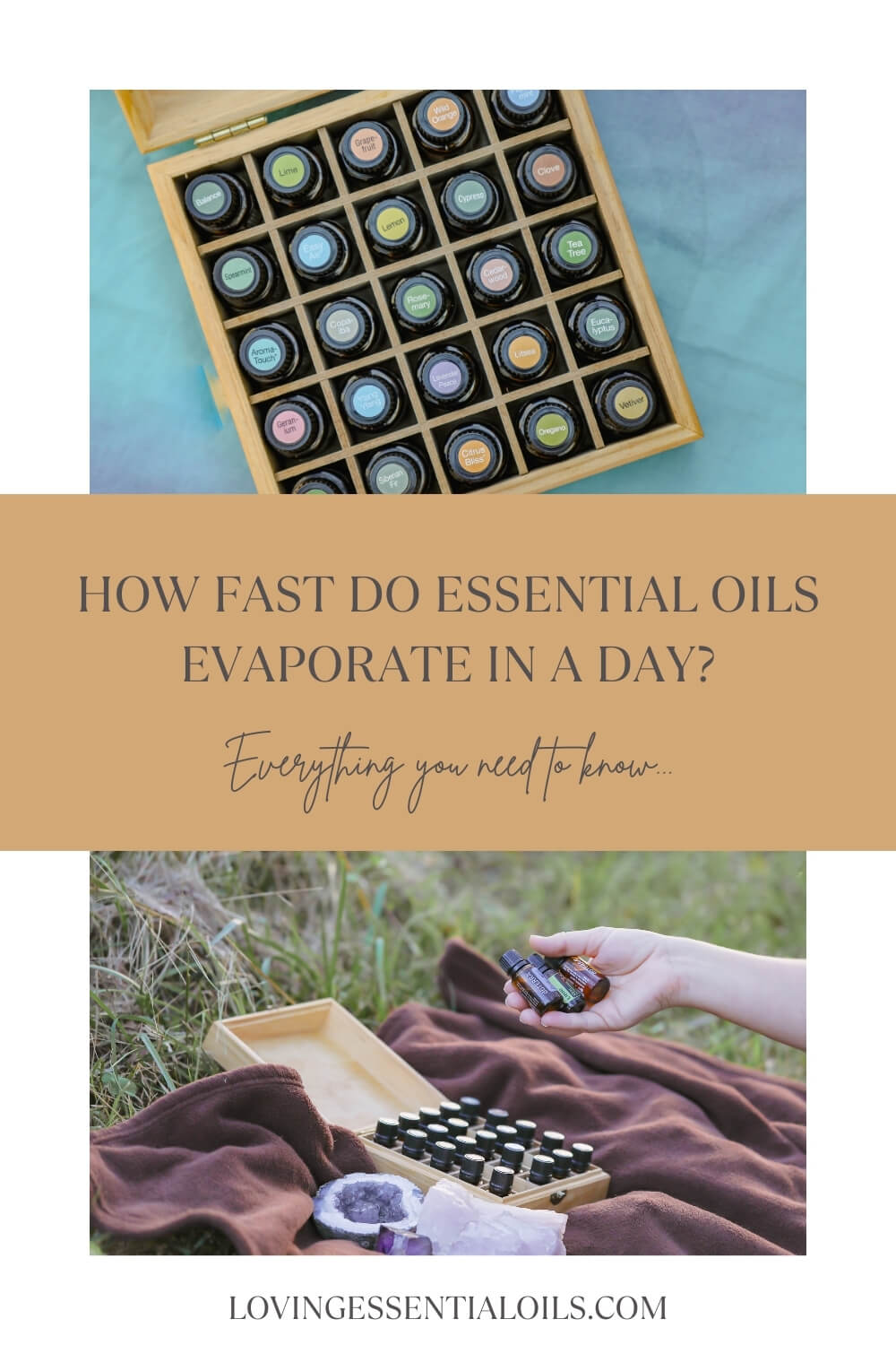 How Fast Do Essential Oils Evaporate by Loving Essential Oils and Jennifer Lane, Certified Aromatherapist