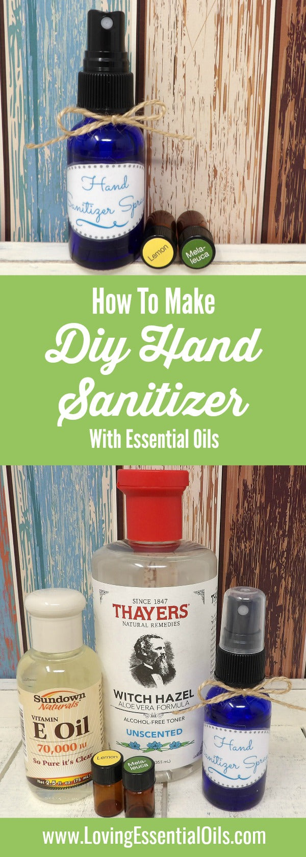 Hand Sanitizer Spray Recipe With Essential Oils
