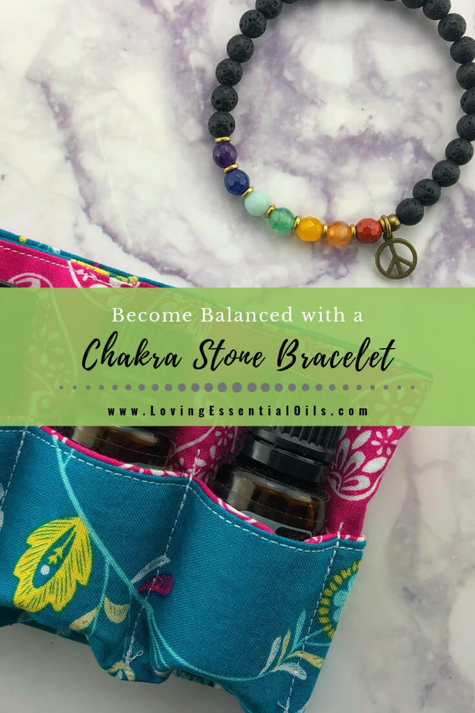 Get Balanced with a Chakra Essential Oil Bracelet by Loving Essential Oils