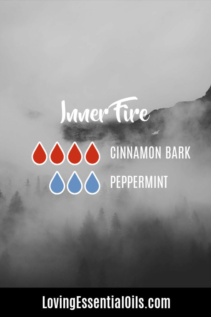 Inner Fire Essential Oil Blend Recipe: Peppermint and Cinnamon