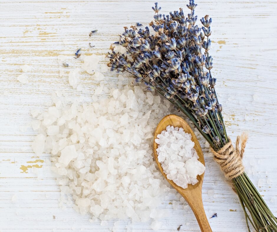 Lavender Epsom Salt for stress relief