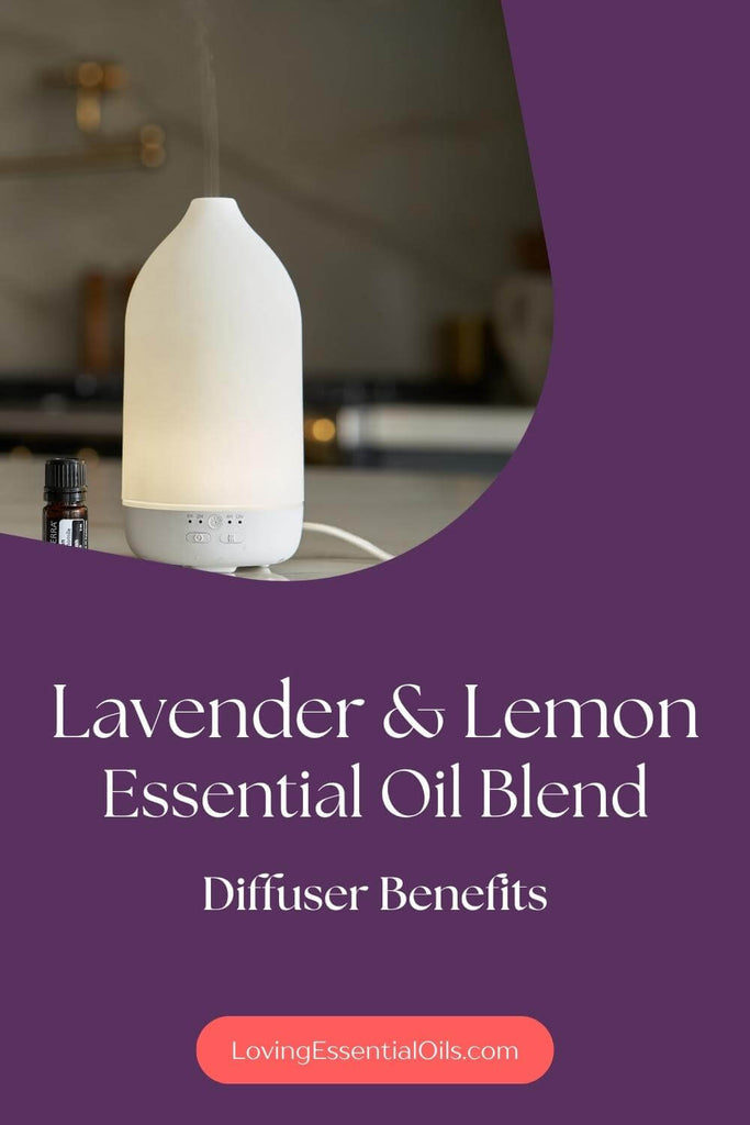 Lavender and Lemon Essential Oil Blend Benefits by Loving Essential Oils