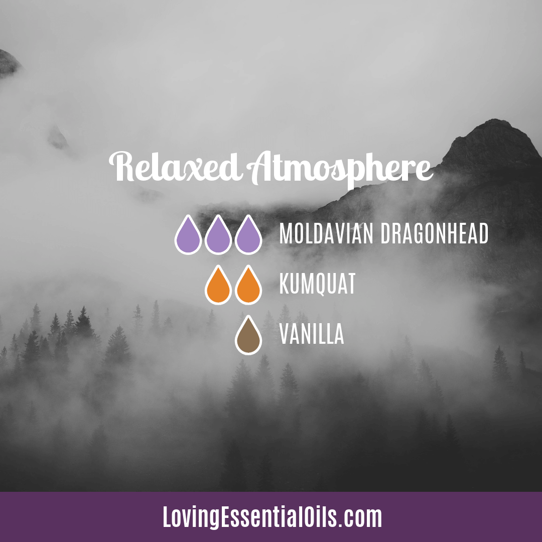 Moldavian Dragonhead diffuser blends by Loving Essential Oils