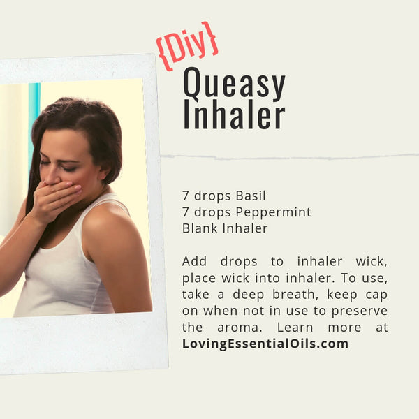 Essential Oils for Digestive Issues Plus DIY Digestive Blends by Loving Essential Oils | Queasy Inhaler