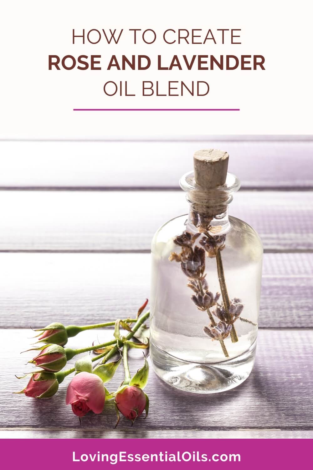 Rose and Lavender Oil Blend by Loving Essential Oils