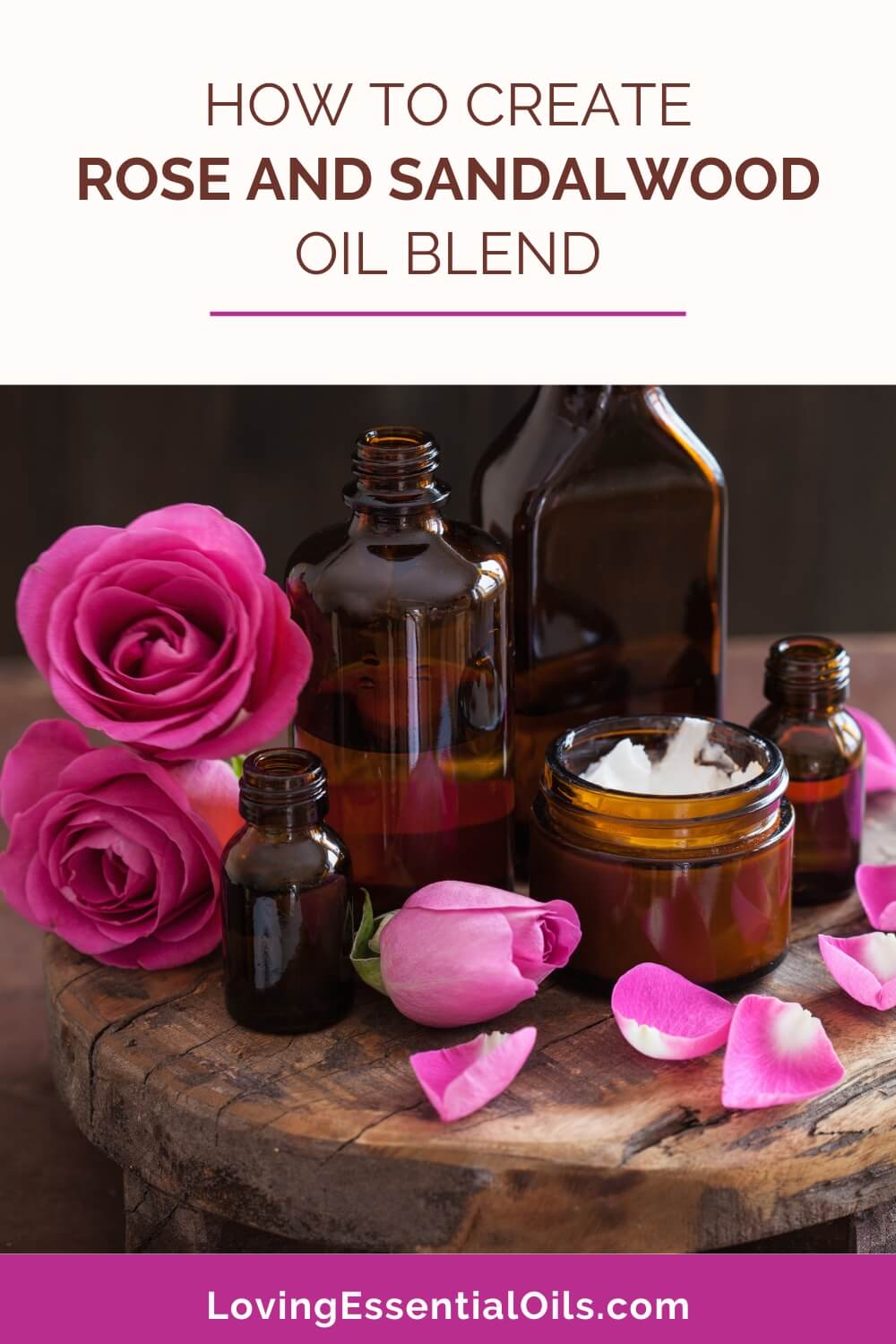 Rose and Sandalwood Oil Blend by Loving Essential Oils