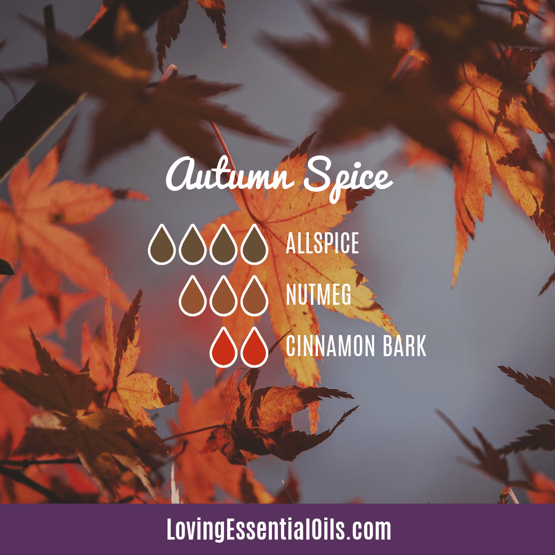 Allspice Essential Oil Blends by Loving Essential Oils | Autumn Spice Blend with nutmeg and cinnamon