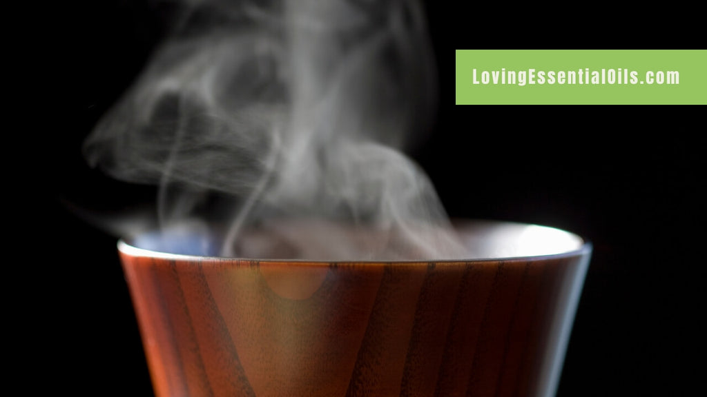 Benefits of steam inhalation with essential oils by Loving Essential Oils