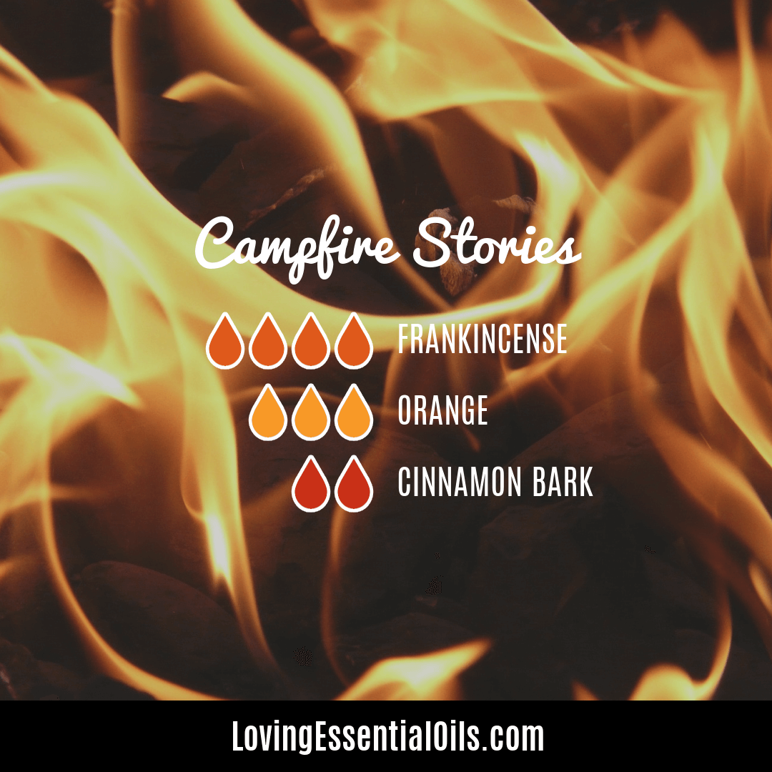 Cozy Diffuser Recipes - Campfire Stories by Loving Essential Oils