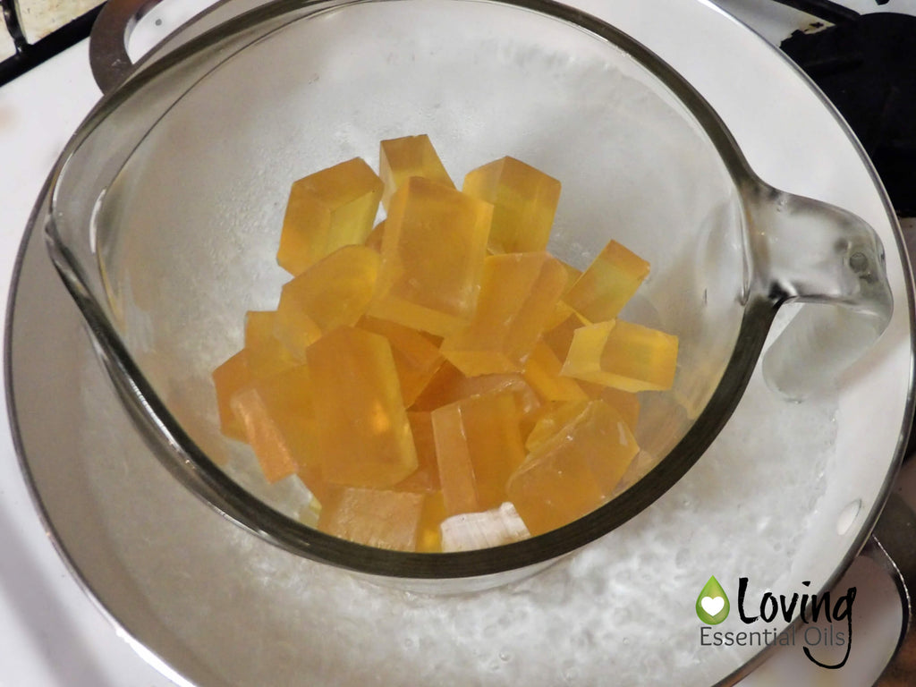 Making Essential Oil Soap Using Melt and Pour Base - Diy Recipe for Fall with cardamom Essential Oil by Loving Essential Oils