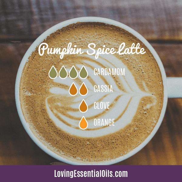 What does cassia essential oil smell like? by Loving Essential Oils | Cassia Diffuser Blends Pumpkin Spice Latte with cardamom, cassia, clove and orange