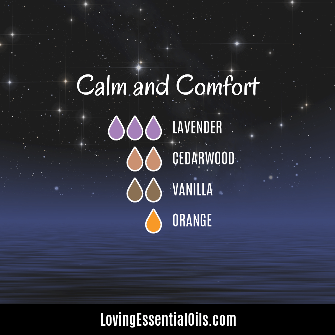 Cedarwood and lavender diffuser blend by Loving Essential Oils