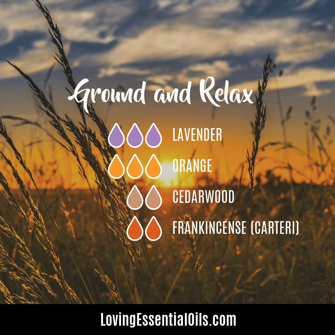 Cedarwood and lavender diffuser blend by Loving Essential Oils