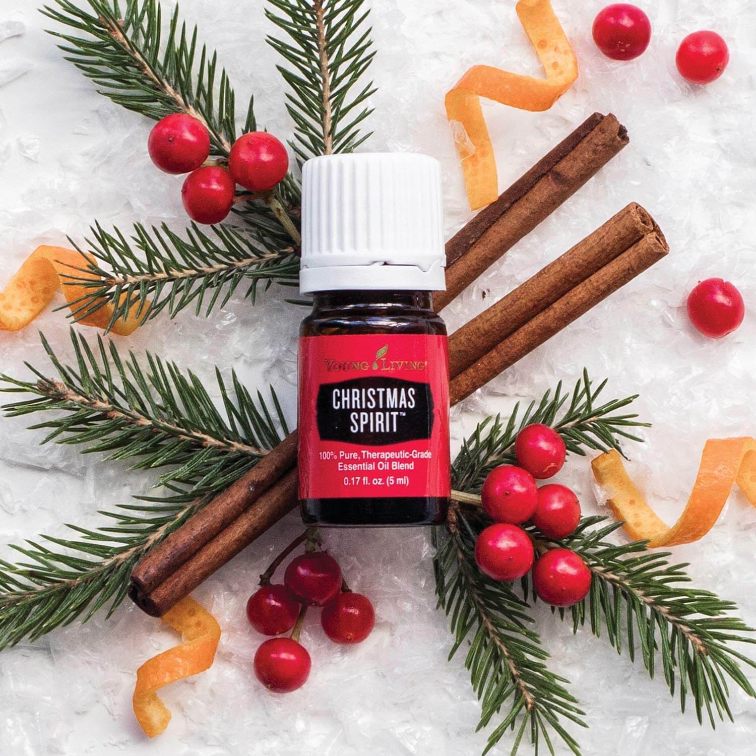 Christmas Spirit Oil Blend Ingredients by Young Living