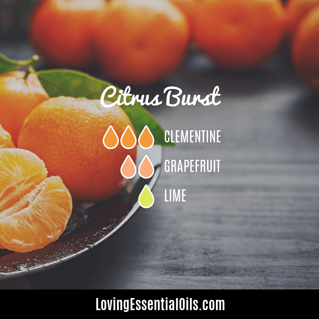 Clementine essential oil blends well with by Loving Essential Oils