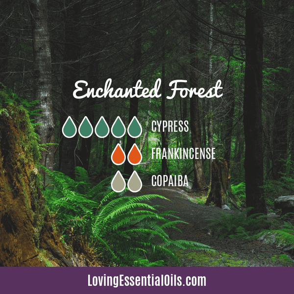 Copaiba Essential Oil Benefits - EO Spotlight by Loving Essential Oils | Enchanted Forest Diffuser Blend | Copaiba, Cypress, and Frankincense