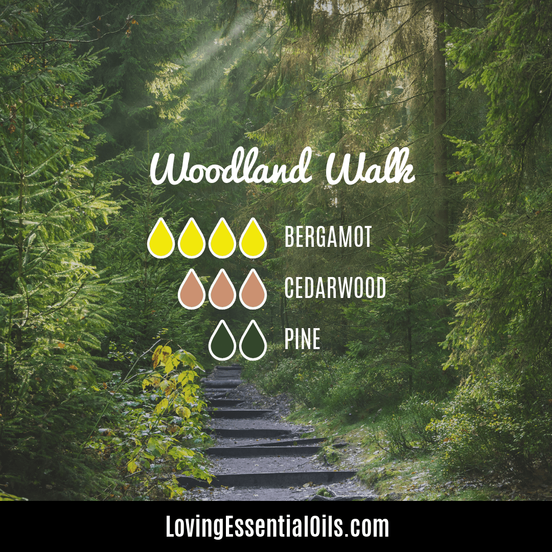 Cozy essential oil recipes - Woodland Walk