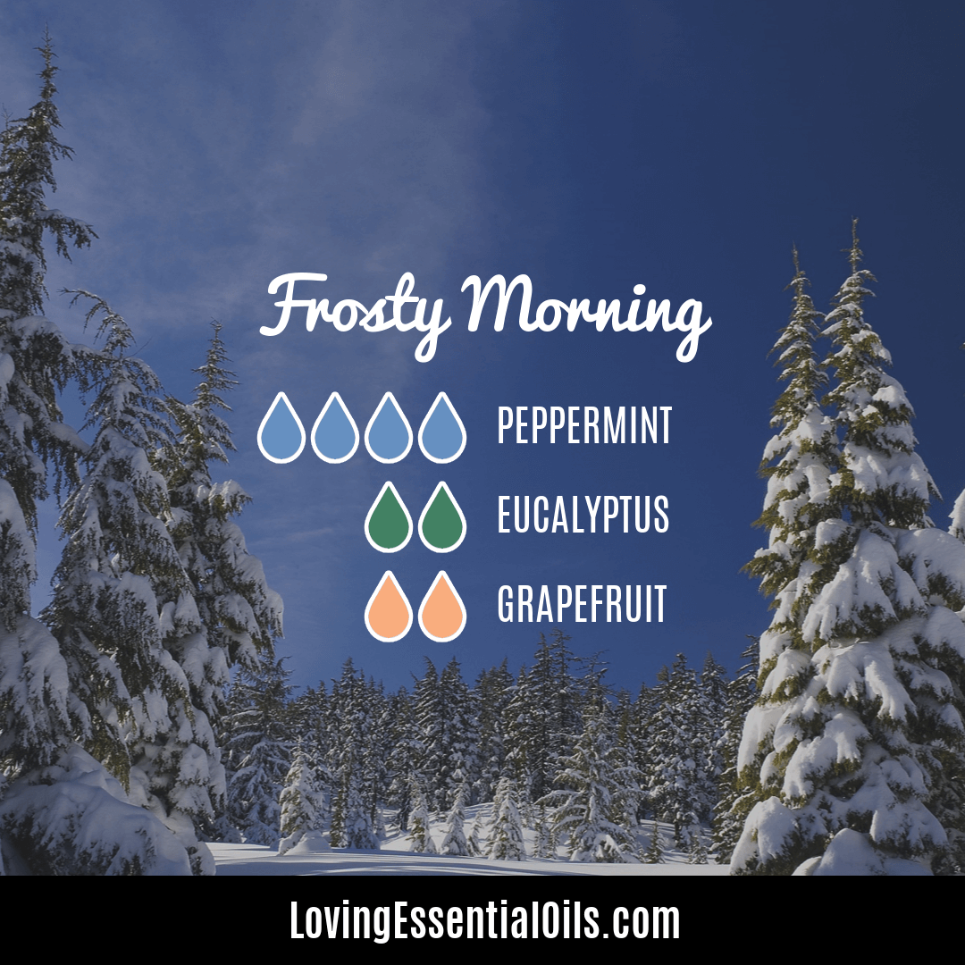 Frosty Morning - Cozy Diffuser Blend Recipes by Loving Essential Oils