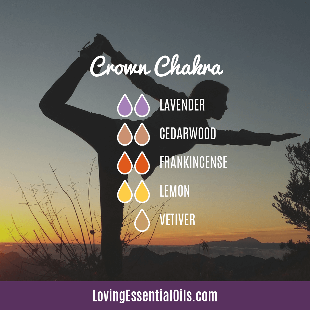 Crown Chakra Essential Oil Diffuser Blend by Loving Essential Oils