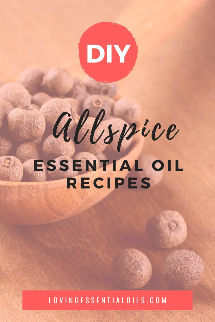 DIY Essential Oil Recipes with Allspice by Loving Essential Oils