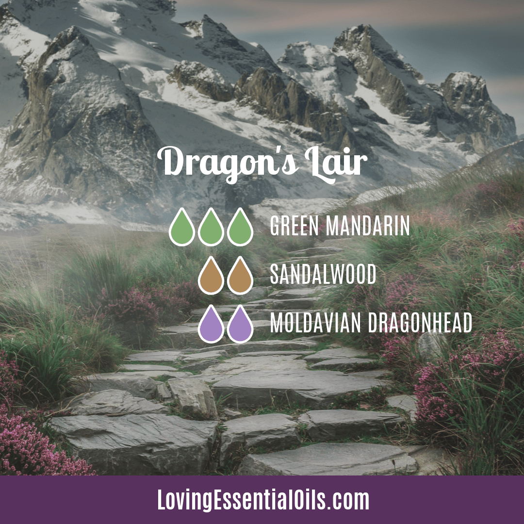 Dragon's lair diffuser blend by Loving Essential Oils