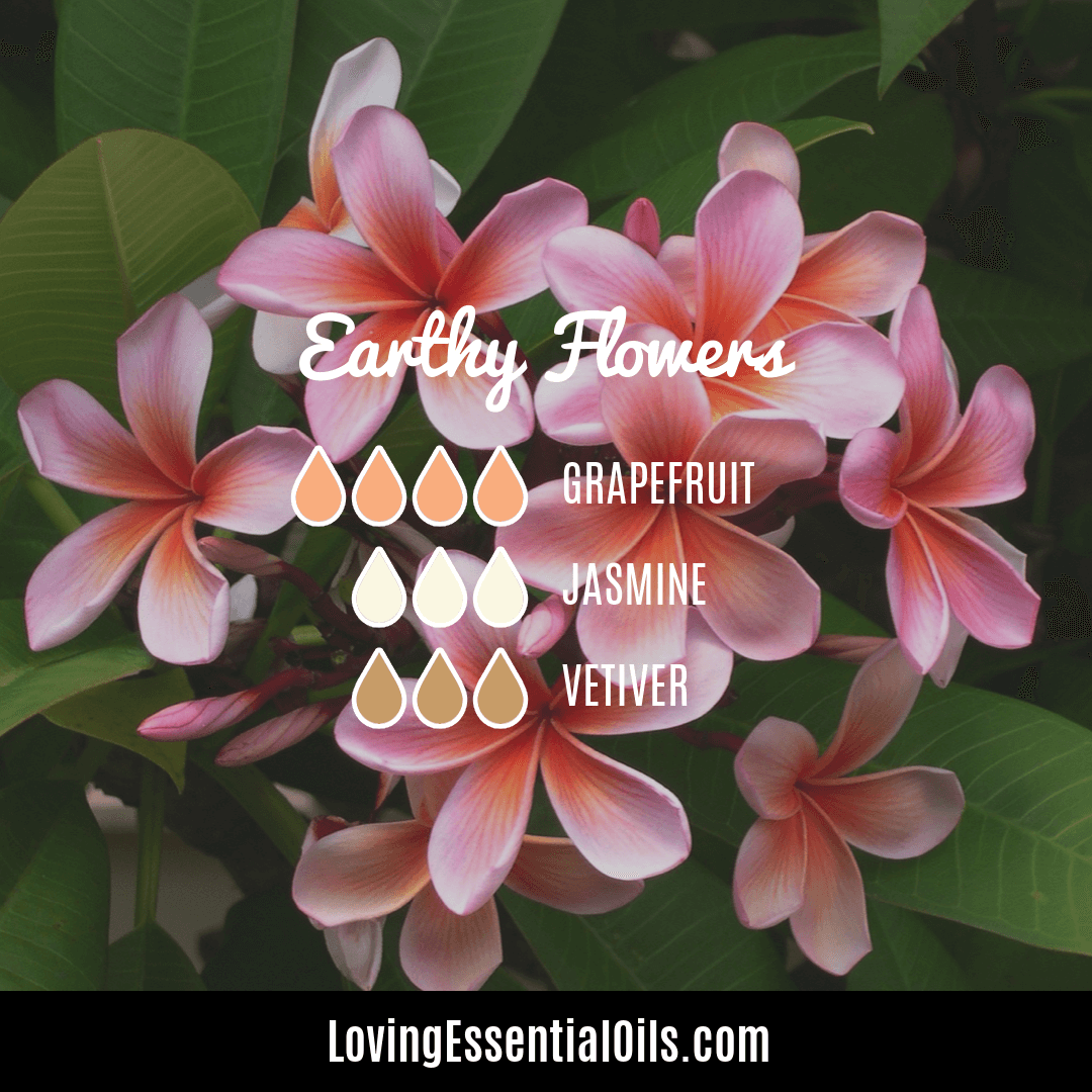 earthy flowers diffuser blend