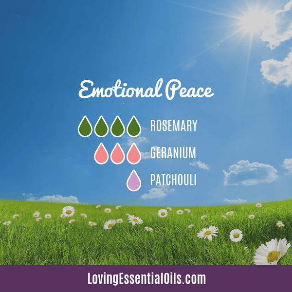 Emotional Peace Diffuser Blend with Rosemary by Loving Essential Oils