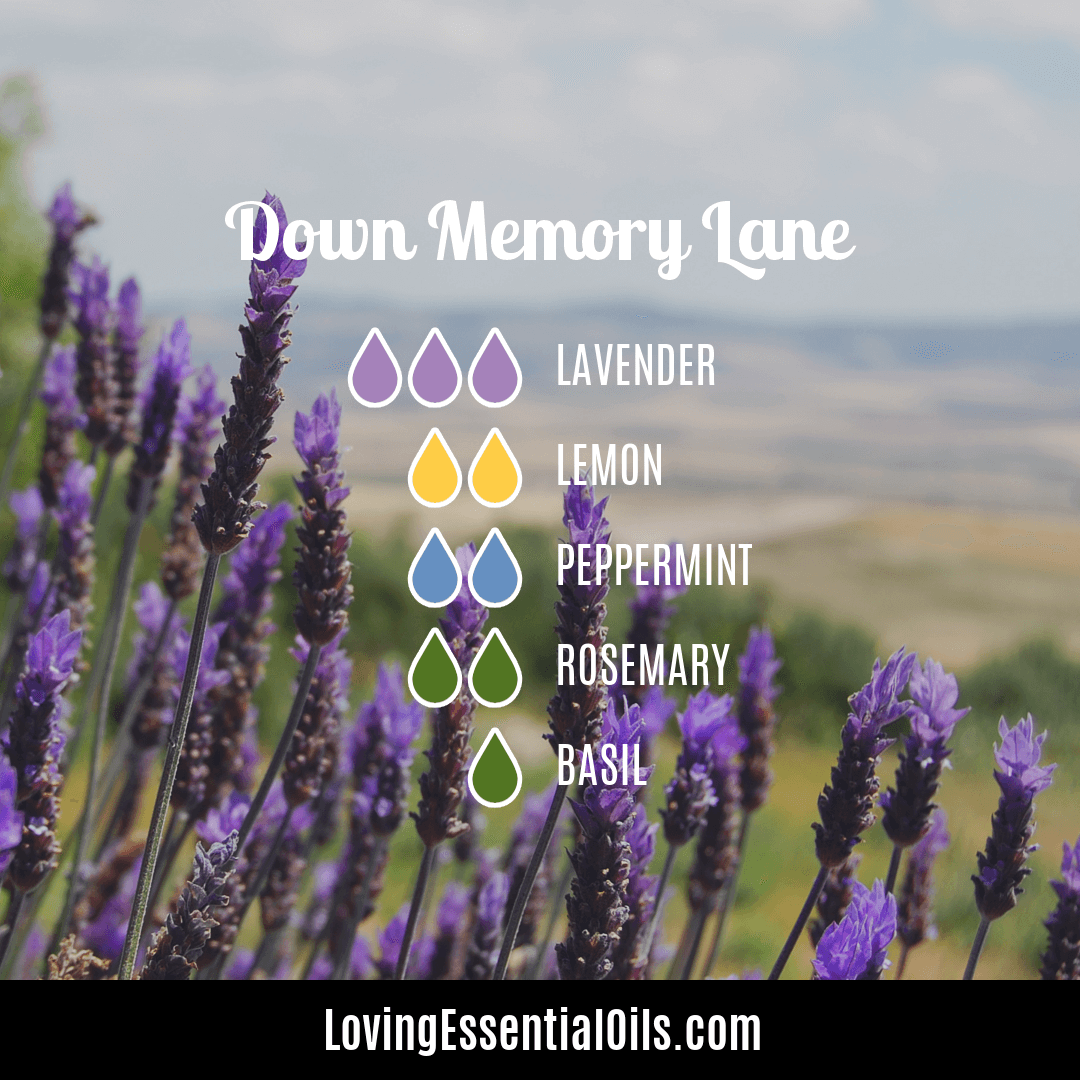 Essential oil blend for memory support by Loving Essential Oils