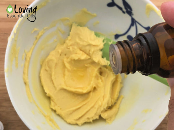 Essential Oil Pain Butter Recipe Step Four by Loving Essential Oils
