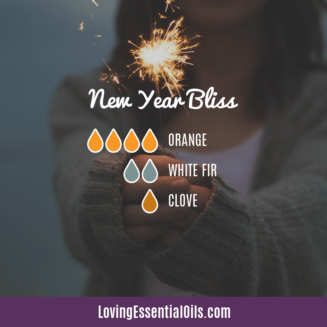 essential oil blends for new year image