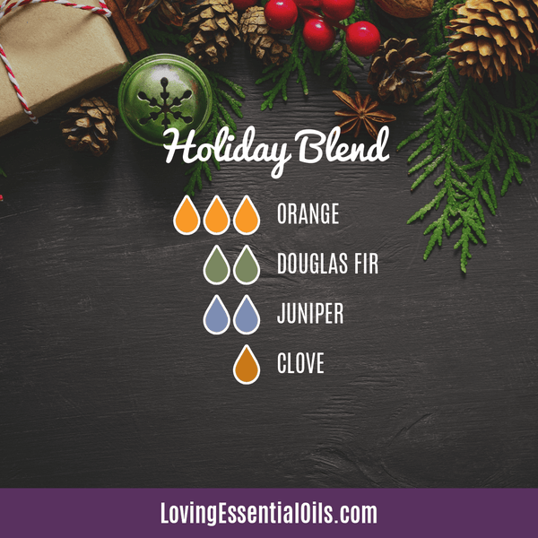 Holiday Blend for Diffuser with Essential Oils