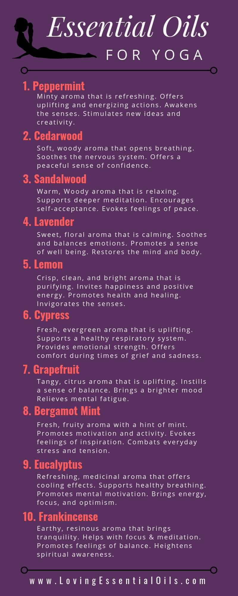 Essential oils for yoga pinterest image by loving essential oils