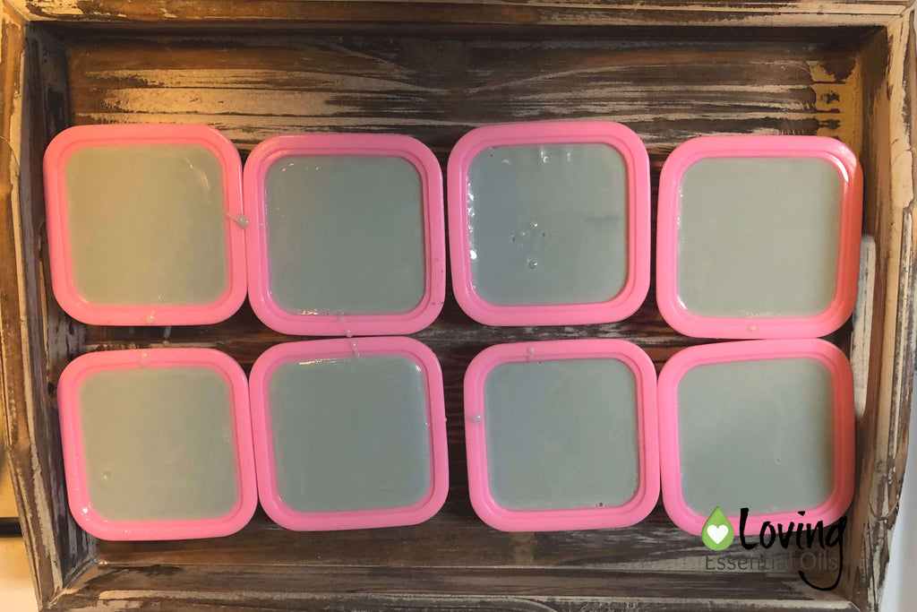 Spearmint Eucalyptus Soap Recipe by Loving Essential Oils