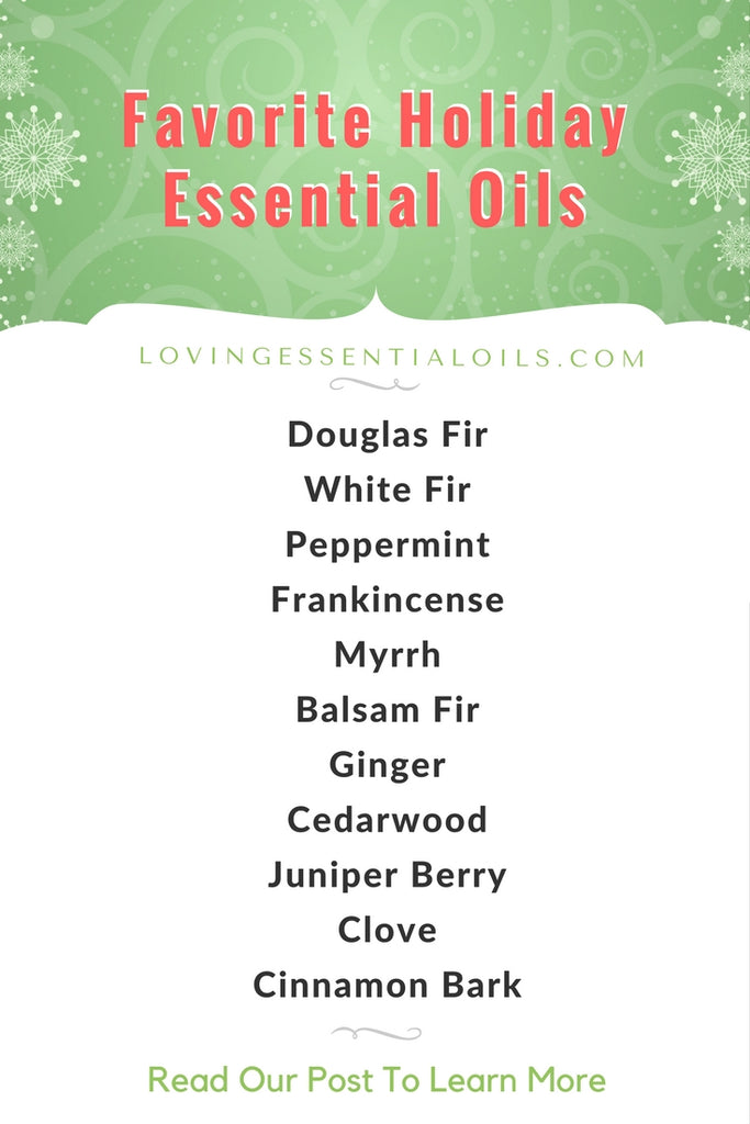 7 Best Christmas Spirit Diffuser Blends