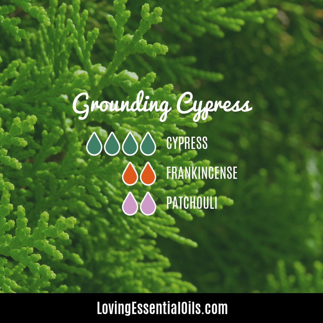 Forest bathing aromatherapy blend - Grounding Cypress by Loving Essential Oils