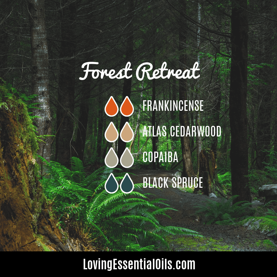 Forest retreat diffuser blend by Loving Essential Oils