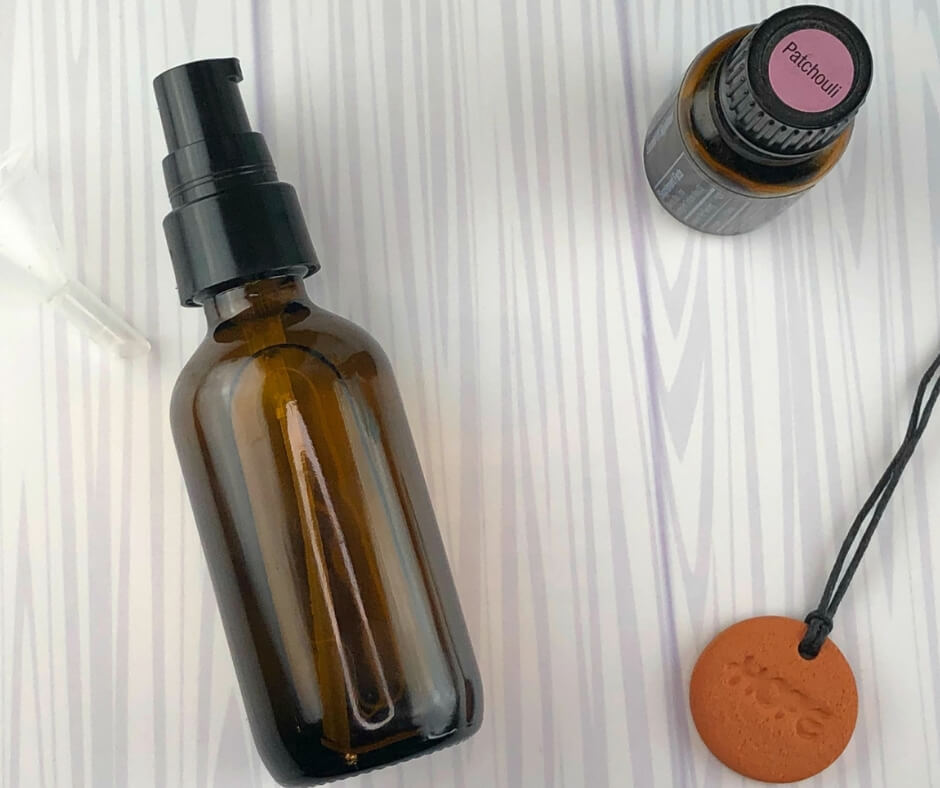homemade patchouli body oil