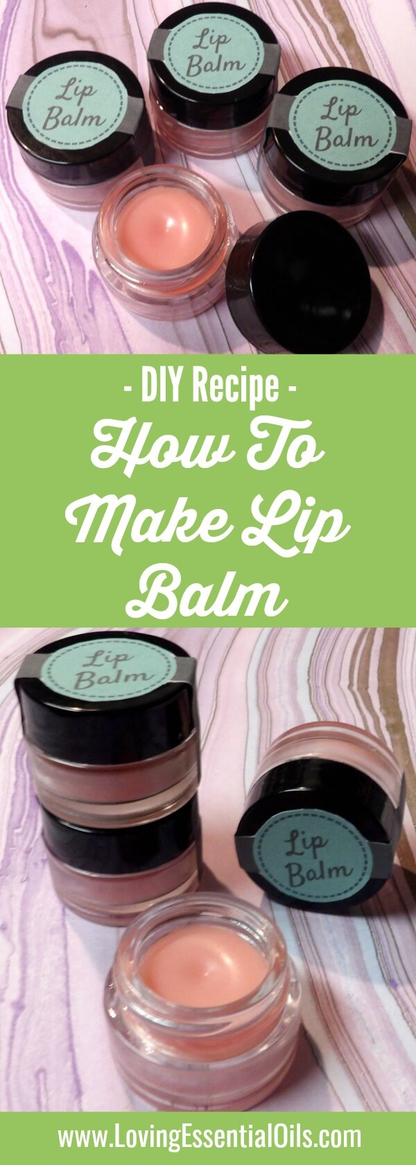 DIY Coconut Oil Lip Balm Recipe with Essential Oils & Free ...