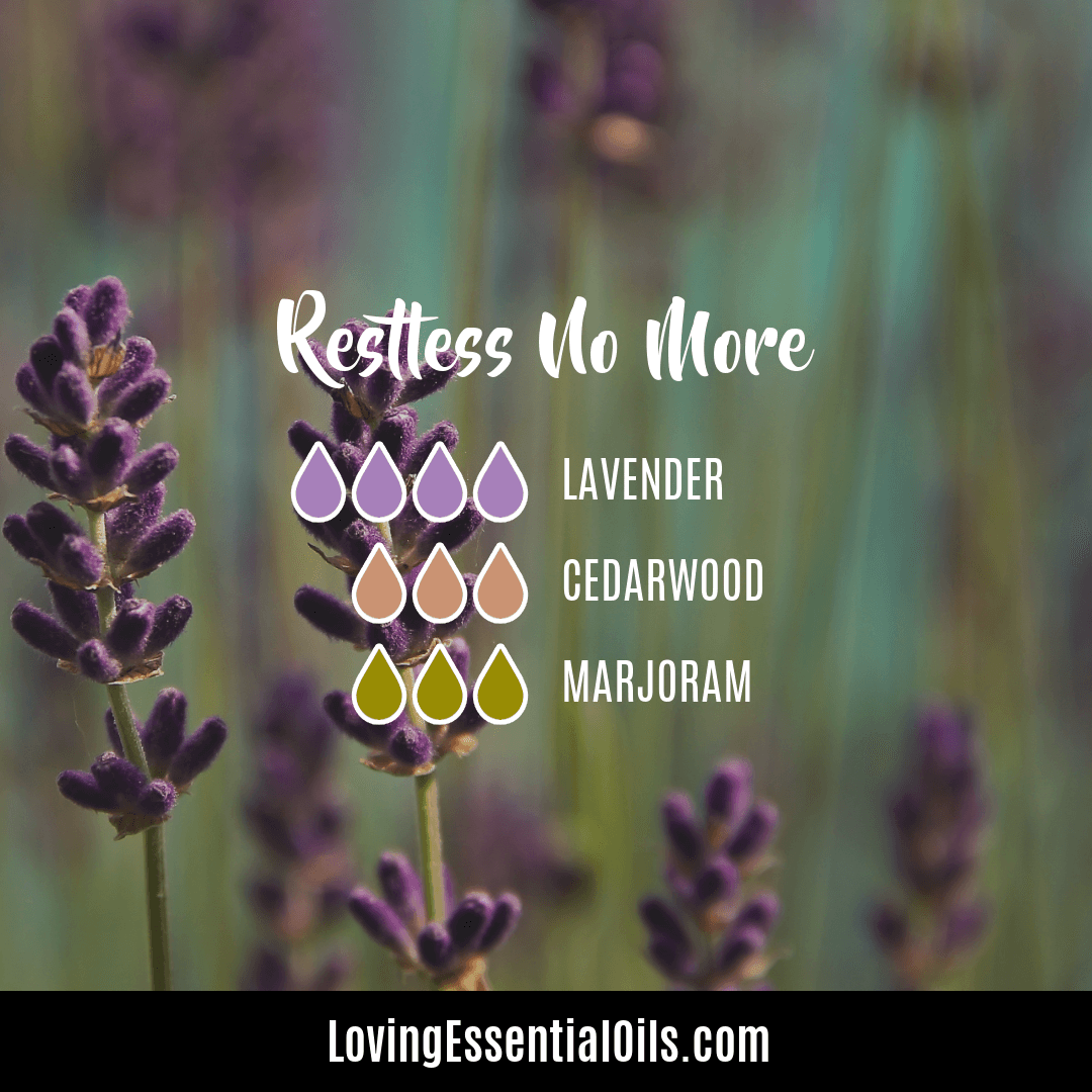 Lavender and cedarwood essential oils by Loving Essential Oils