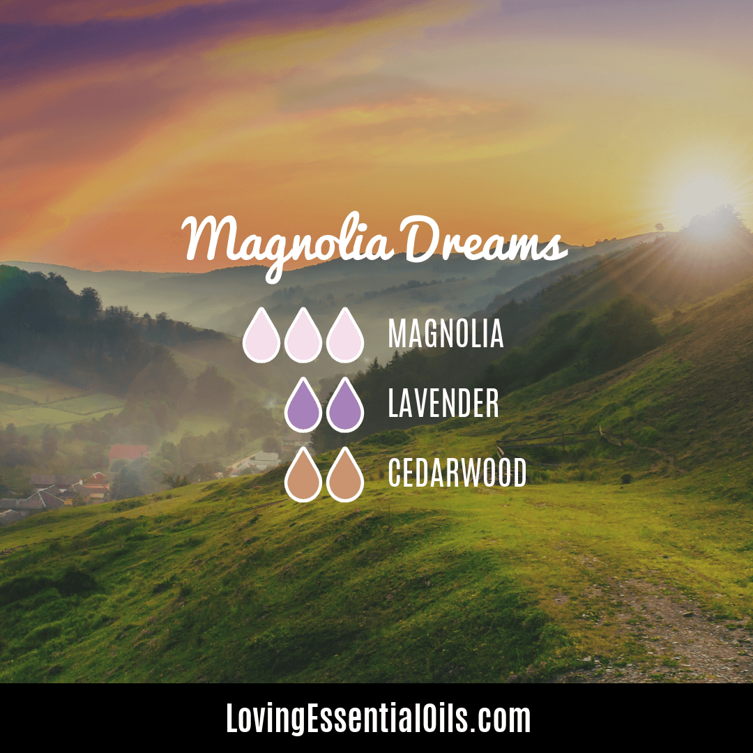 Lavender and magnolia blends by Loving Essential Oils