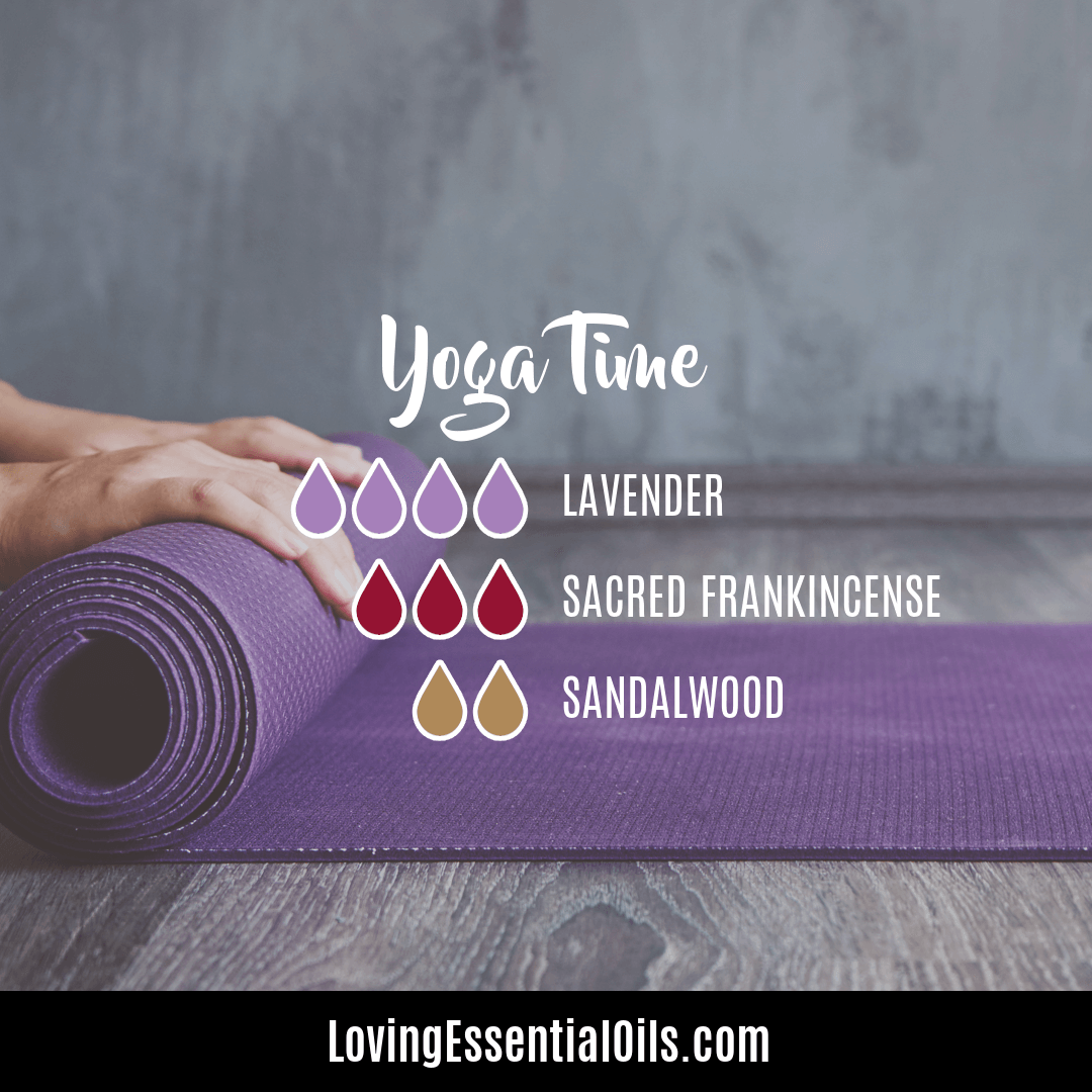 Lavender and sandalwood oil blends - Yoga Time by Loving Essential Oils