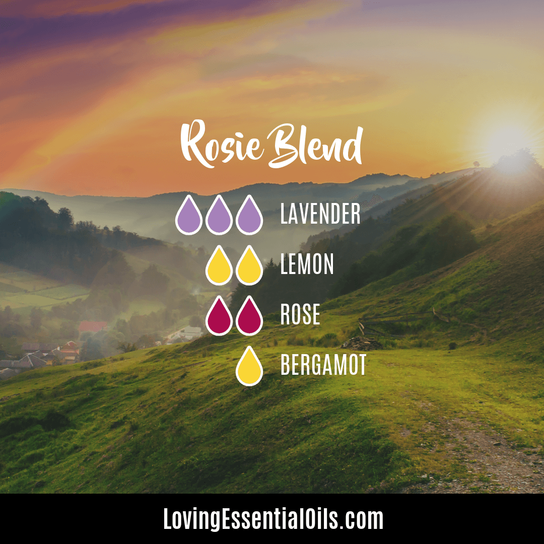 Lavender lemon essential oil blend - Rosie Blend by Loving Essential Oils