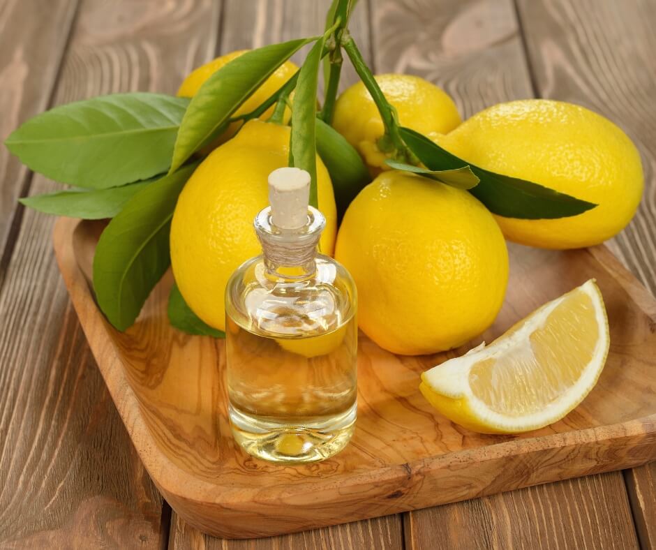 Lemon and tea tree oil blend