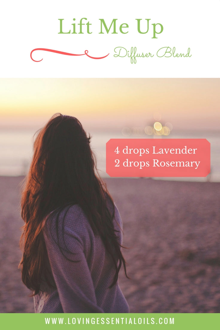 Lavender and Rosemary Essential Oil Diffuser Blend by Loving Essential Oils