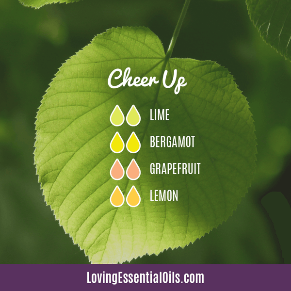 Lime Oil Blends - Refresh and Energize Your Day! by Loving Essential Oils | Cheer Up with lime, bergamot, grapefruit and lemon