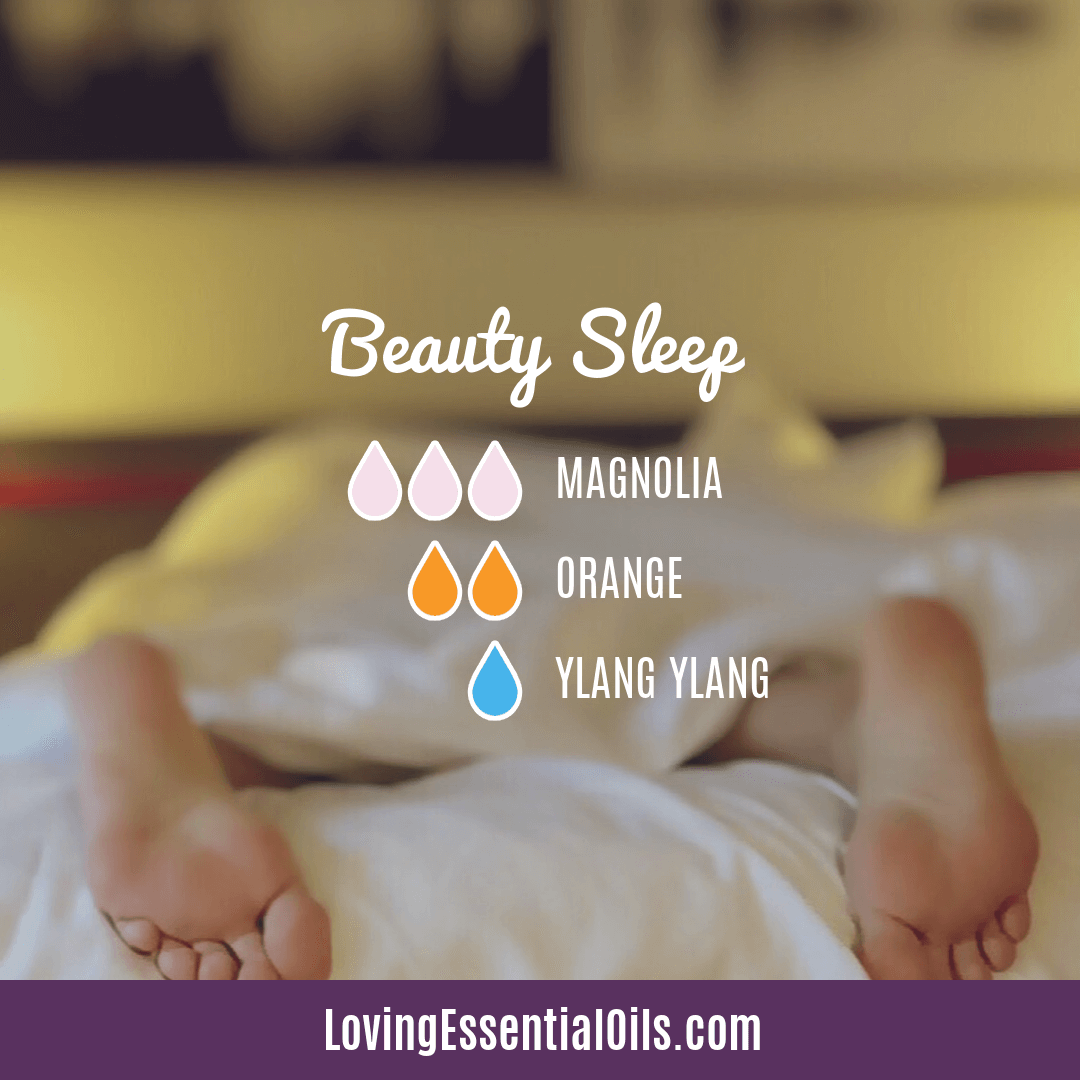 Magnolia essential oil diffuser blends by Loving Essential Oils